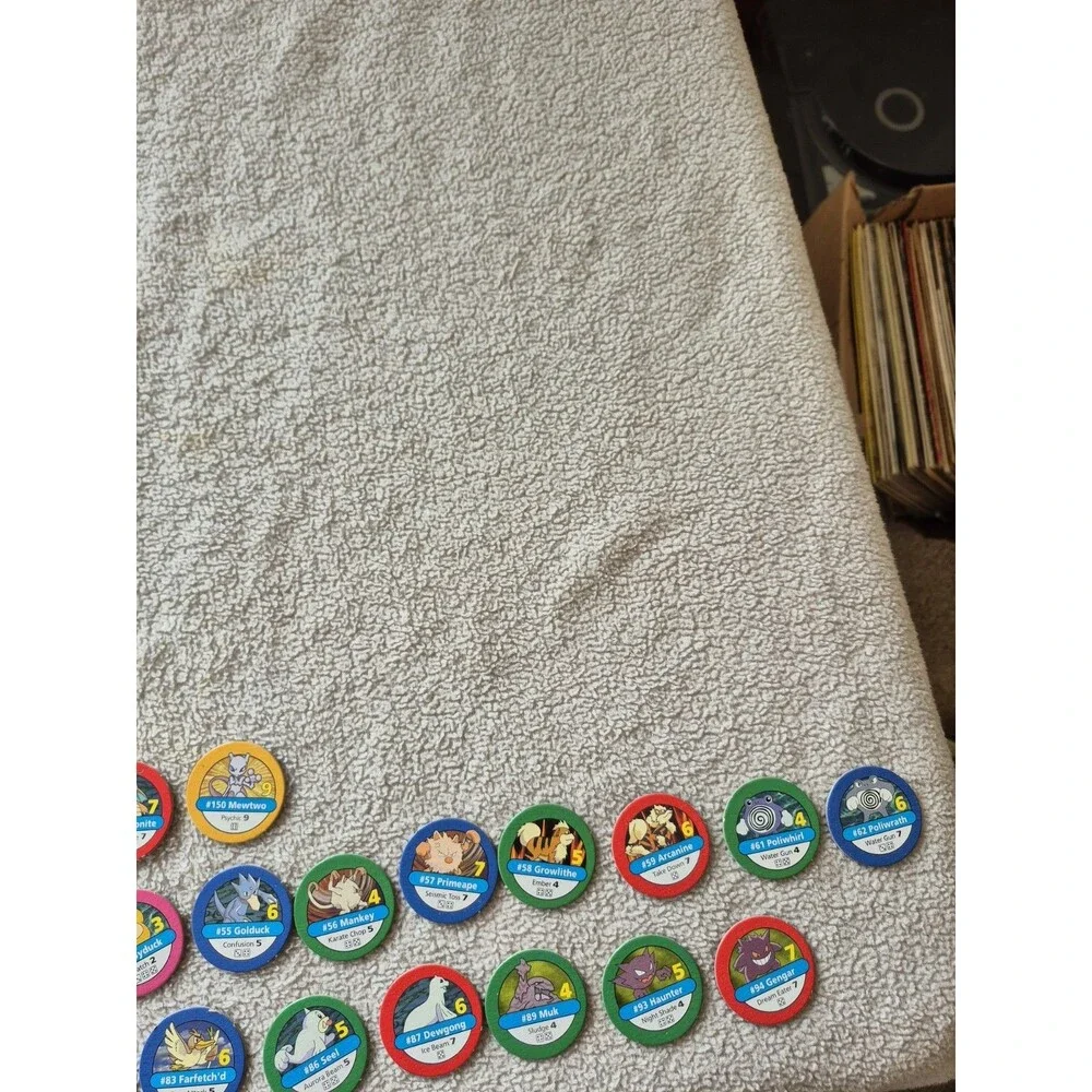 Hasbro Pokemon Master Trainer Game Board 1999 Edition